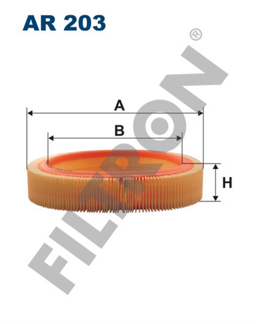 HAVA FILTRESI OPEL KADETT - D 1.3 N 60HP 08/79 - 08/84