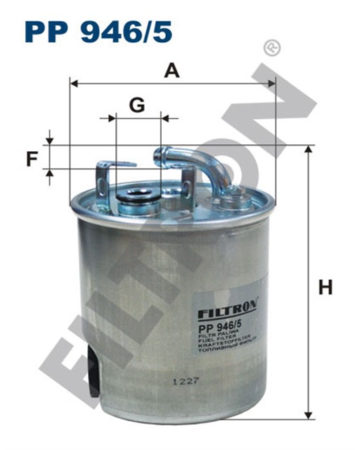 YAKIT FILTRESI JEEP GRAND CHEROKEE II WJ/WG 2.7 CRD 163HP 09/01 - 07/05