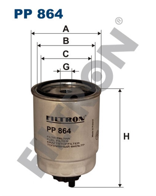 YAKIT FILTRESI FIAT TIPO 160 1.9 TD 90HP 87 - 95