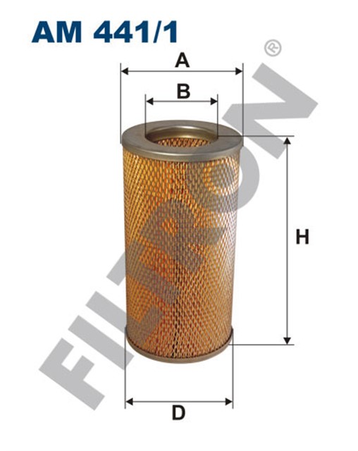 HAVA FILTRESI TOYOTA HIACE 2.4 D 75HP 07/99 - 08/06