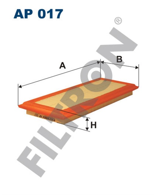 HAVA FILTRESI FIAT FIORINO 1.7D 88 - 99 DUNA 1.7DS 87 - 91