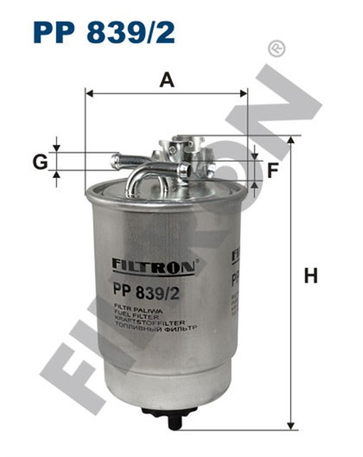 YAKIT FILTRESI DIZEL POLO - CADDY - FELICIA - INCA - IBIZA - CORDOBA