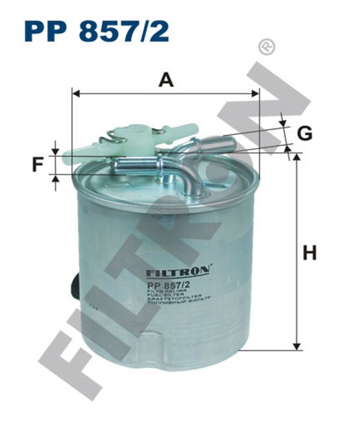 YAKIT FILTRESI NISSAN QASHQAI 2 1.5 DCI - 2.0 DCI - XTRAIL 2.0 DCI 07 RENAULT KOLEOS 2.0 DCI 08