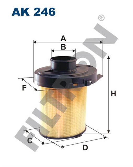 HAVA FILTRESI CITROEN ZX 1.1 60HP 03/91 - 06/97