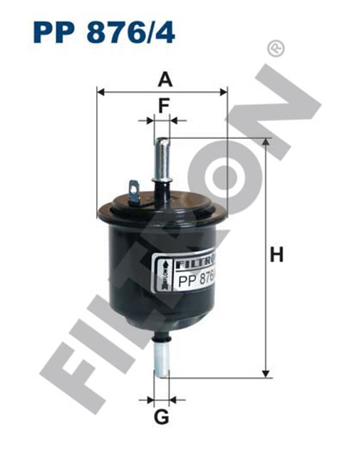 YAKIT FILTRESI HYUNDAI ACCENT II LC 1.3 86HP 01/00 - 03/03