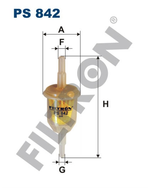 SEFFAF BENZIN ARA FILTRE KUCUK TIP UNIVERSAL