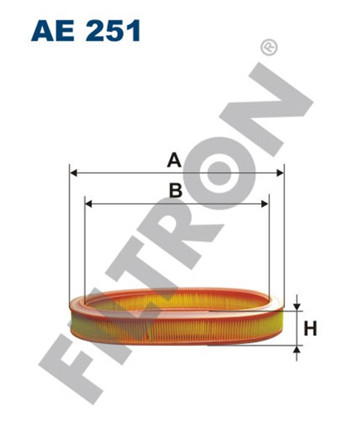 HAVA FILTRESI FORD ORION 1.3 60HP 07/90 - 07/93