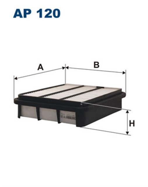 HAVA FILTRESI MAZDA XEDOS 9 - MITSUBISHI ECLIPSE - GALANT V 92 - 96 - PAJERO III - SPACE RUNNER - SPACE WAGON