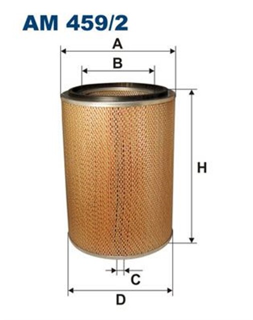 HAVA FILTRESI RENAULTBUS IRISBUS.RVI FR1.R212.312.332.RENAULTTRUCKS RVI C C210 - C340.82 - 98