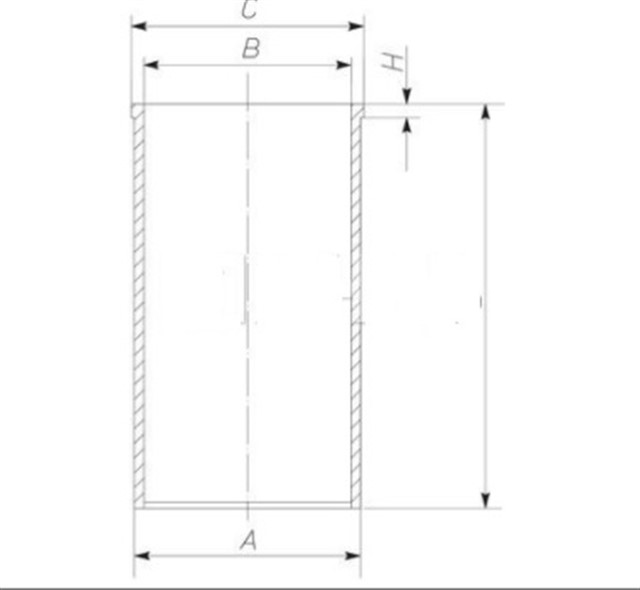 GOMLEK KALIN 82.50 MM TK TRANSIT CONNECT 2002