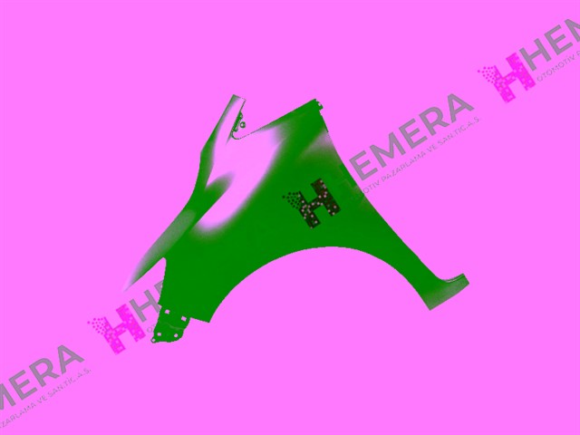 CAMURLUK ON SOL SINYAL DELIKSIZ HONDA JAZZ 2015 - 2020