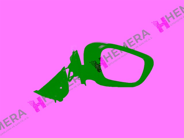 AYNA DIS SAG KOMPLE ELEKTRIKLI SINYALLI NISSAN NAVARA 2016