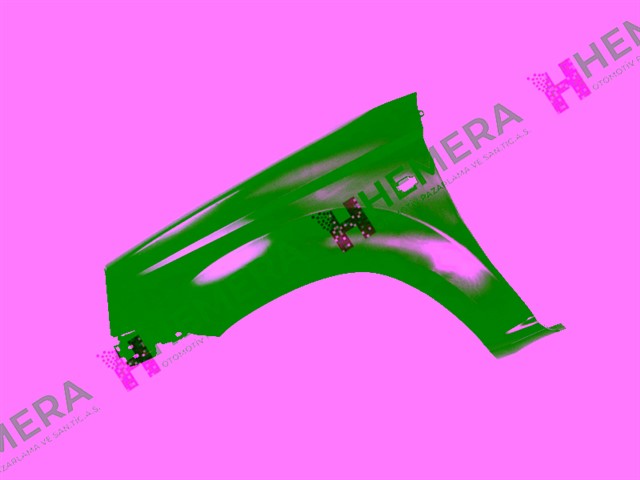 CAMURLUK ON SOL SINYAL DELIKLI NISSAN X - TRAIL 2001 - 2007