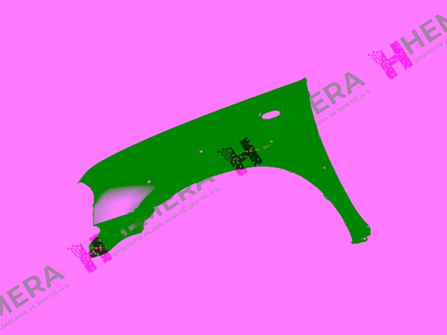 CAMURLUK ON SOL SINYAL DELIKLI 4X4 NISSAN PICKUP 4X4 2002 - 2012