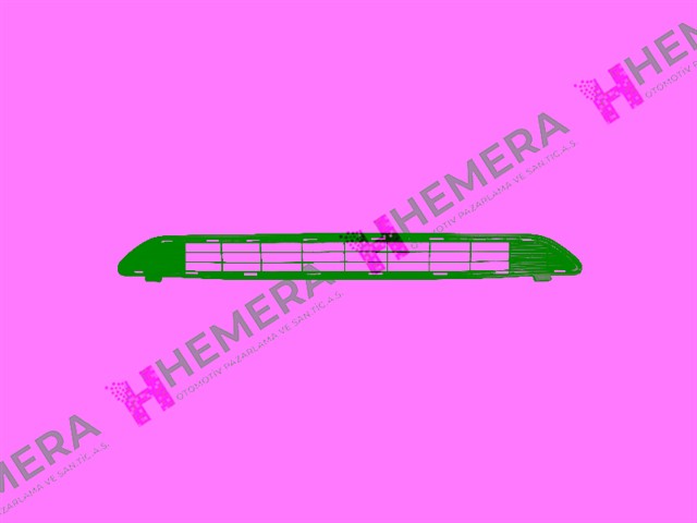 IZGARA TAMPON ON UST KAMERASIZ TOYOTA RAV 4 2013 - 2016