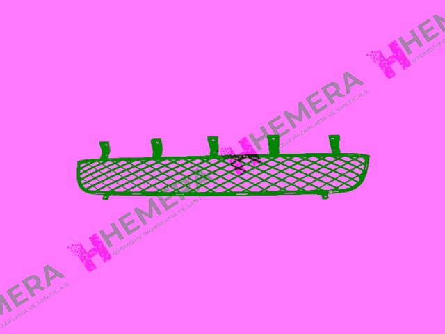 IZGARA TAMPON ON ORTA MITSUBISHI L200 2005 - 2007