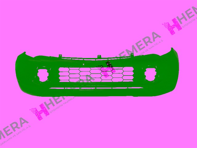 TAMPON ON IZGARALI SISLI SIYAH SENSORSUZ TEK KABIN MITSUBISHI L200 2016 - 2018