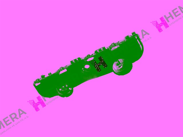 BRAKET TAMPON ON SOL NISSAN NAVARA 2015 - 2018