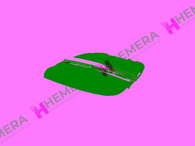 PANJUR ON SOL NISSAN ALMERA 2003 - 2007