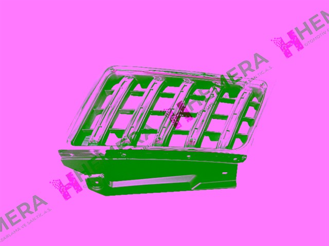 PANJUR ON SAG GRI - KROM MITSUBISHI L200 2010 - 2014