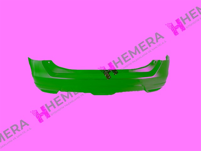 TAMPON ARKA SENSORSUZ REFLEKTOR DELIKLI NISSAN X - TRAIL 2014