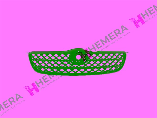 PANJUR ON KOMPLE BAKLAVA TIP KROM TOYOTA COROLLA 2005 - 2006