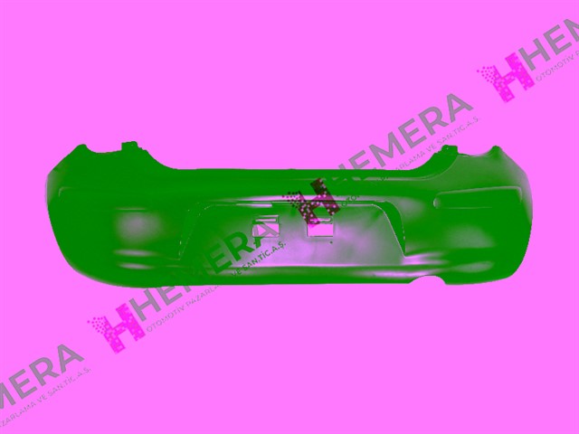 TAMPON ARKA SENSORSUZ ASTARSIZ NISSAN MICRA 2010 - 2013