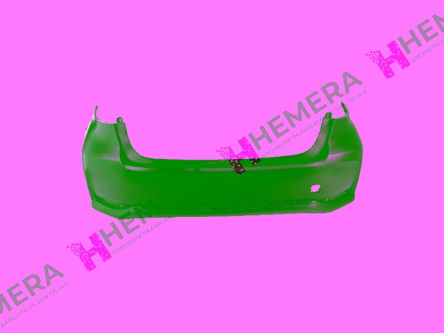 TAMPON ARKA SENSORSUZ REFLEKTOR DELIKLI TOYOTA COROLLA 2019