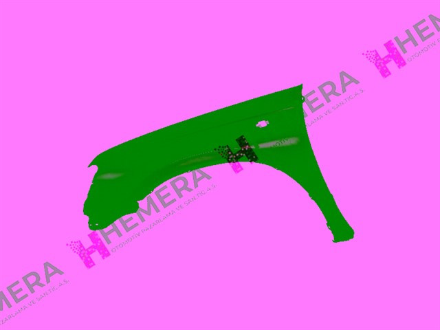 CAMURLUK ON SOL SINYAL DELIKLI DODIK DELIKSIZ NISSAN D22 1998 - 1999