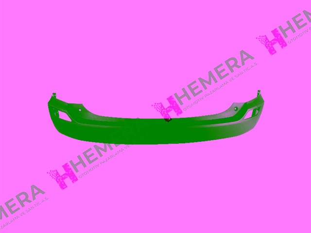 TAMPON ARKA SIYAH REFLEKTOR DELIKLI TOYOTA RAV 4 2013 - 2016