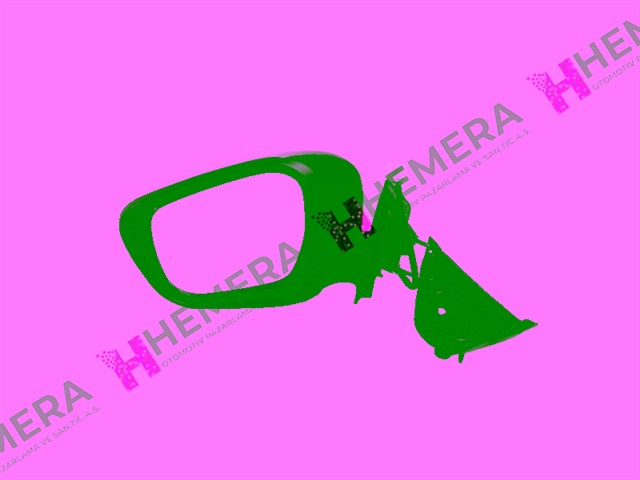 AYNA DIS SOL KOMPLE ELEKTRIKLI SINYALLI NISSAN NAVARA 2016