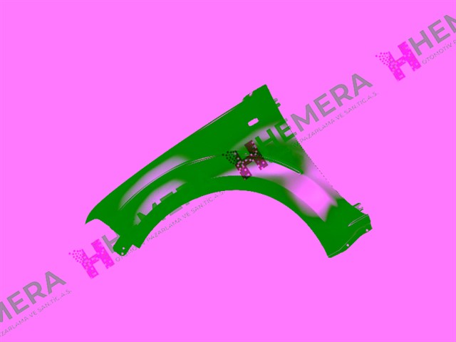 CAMURLUK ON SOL SINYAL DELIKLI 4X2 NISSAN NAVARA 2005