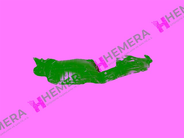 DAVLUMBAZ CAMURLUK ON SOL NISSAN X - TRAIL 2014 - 2018