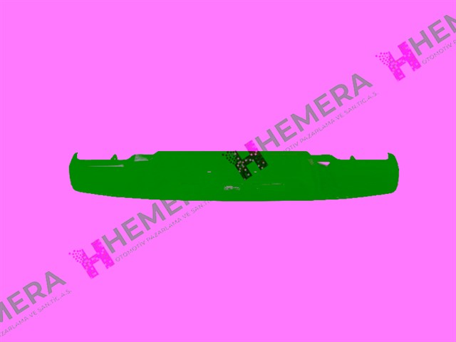 TAMPON ARKA SIYAH ISUZU D - MAX 2012 - 2015