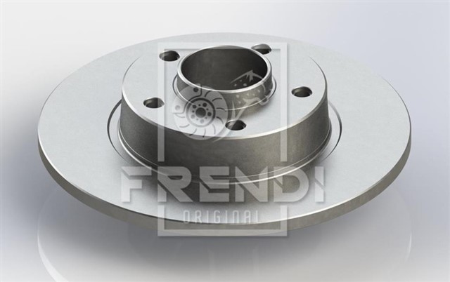 ARKA FREN AYNASI RENAULT TRAFIC II 01 06 OPEL VIVARO 01 06 280X12X5DELIK