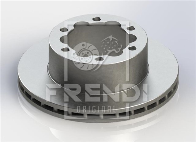 FREN DISKI ARKA MERCEDES SPRINTER B906 B907 . VW CRAFTER 30 - 35 - 50 CIFT TEKER