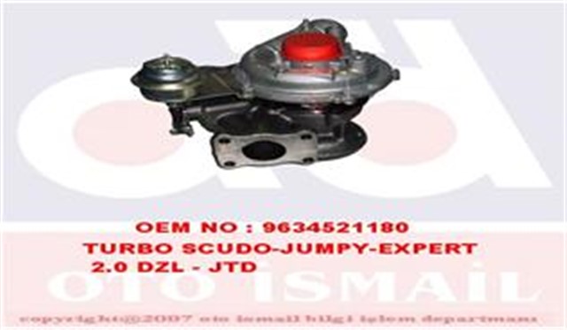 TURBO KOMPLE SCUDO - JUMPY - EXPERT 2.0 DZL - JTD