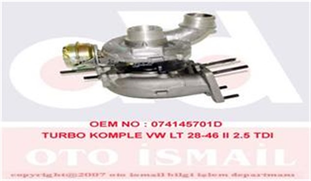 4542055007S TURBO KOMPLE VW LT 28 - 35 - 46 II 2.5 TDI 03 107HP ANJ