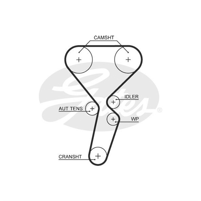 5501XS TRIGER KAYISI 132X270 132 DIS MGN CLIO - LAGUNA - SANDERO - 1.6 ENJ 16V GD132 SP 270H