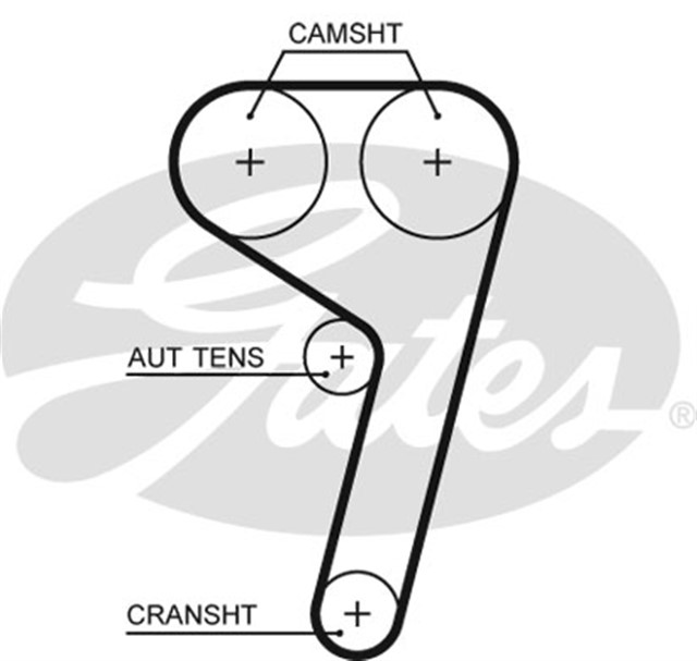 TRIGER KAYISI 117X220 FORD CMAX 1.6 2010 FOCUS 1.6 2011 MONDEO 1.6 07 CT881