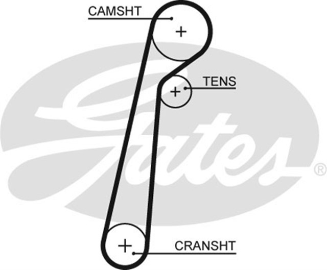 TRIGER KAYISI 104X300 FORD RANGER 2.9D 12V 99 - 02 MAZDA B SERI 2.9D PROCEED 2.9D 02 - 06 CT1156