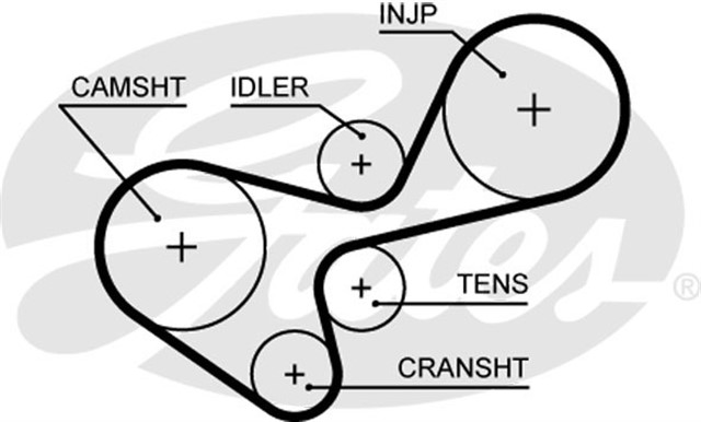 TRIGER KAYISI 119X320 GREAT WALL HOVER HAFU 2.8 8V 10/06