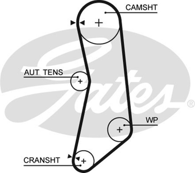 TRIGER KAYISI 125X220 FIAT PANDA 1.1 8V 03 PANDA VAN 1.1 8V 04 CT1114