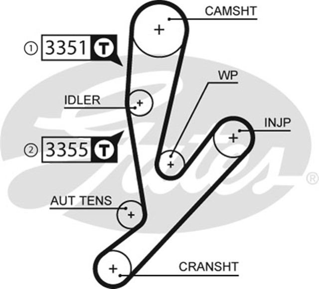 TRIGER KAYISI 178X300 FIAT DUCATO 2.3JTD 16V 02 2.3MTJ 16V 06 IVECO DAILY 2.3 CT1148