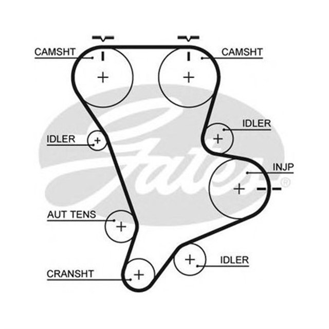 TRIGER KAYISI 152X300 HYUNDAI TERRACAN 2.9CRDI 01 - 07 KIA BANGO SEDONA 2.9CRDI TDI TDIC CT994