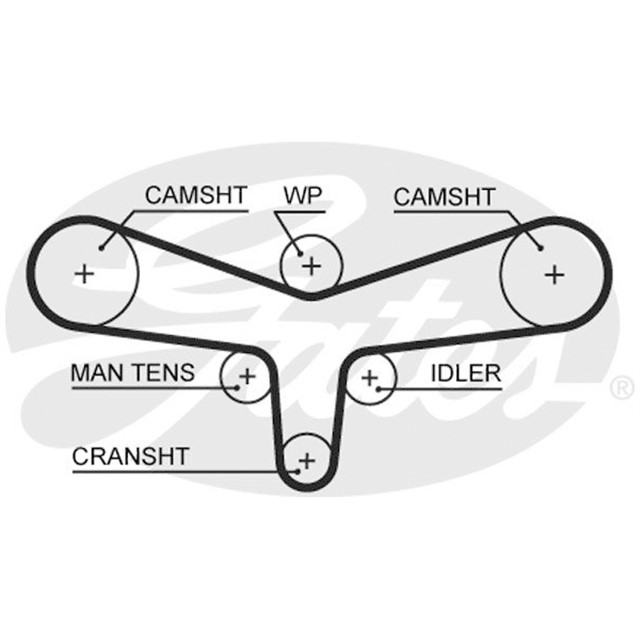 X TRIGER KAYISI 207X300 VW PASSAT 2.5 TDI 24V 03 - 05 AUDI A4 A6 A8 2.5TDI SKODA SUPER B 2.5TDI CT