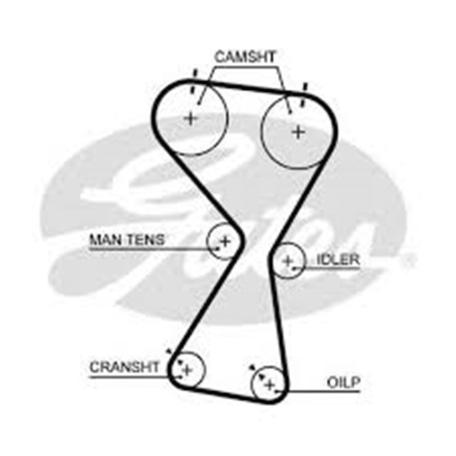 TRIGER KAYISI 154X290 MITSUBISHI GALANT 2.4 16V 97 - 03 CT981