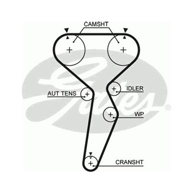 X TRIGER KAYISI 154X290 MITSUBISHI PAJERO LANCER CARISMA 1.8 16V VOLVO S40 V40 1.8 16V 99 - 02 C