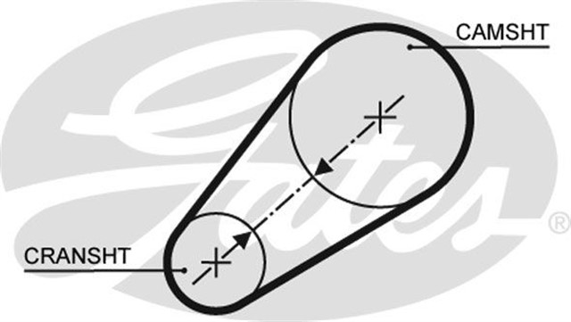 TRIGER KAYISI 054X170 FSO DAEWOO ATOU ATU CARO POLENEZ SOTTO 1.6 8V 93 - 03 CT1004