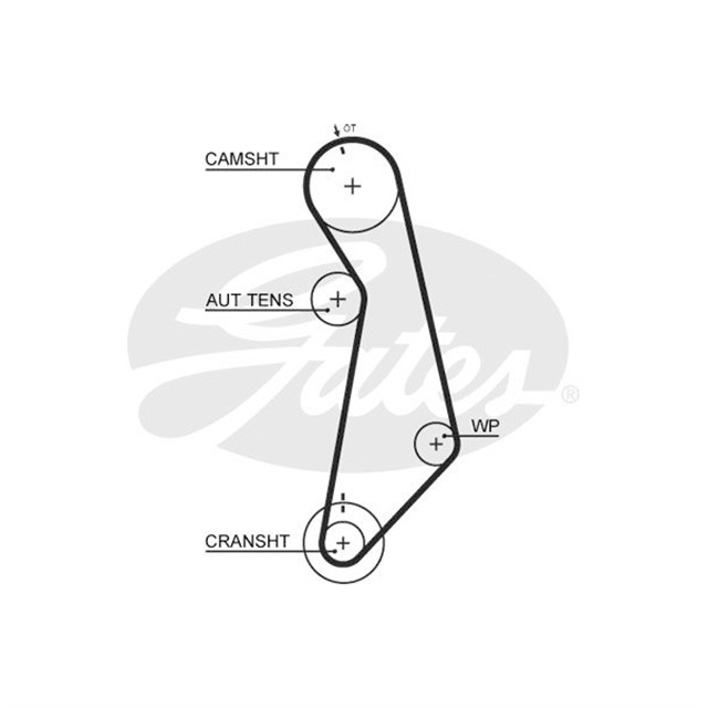 TRIGER KAYISI 138X230 138 DIS GOLF IV - BORA - CADDY III - A3 - A4 - CORDOBA - EXEO 1.6 - 2.0 CT908 X